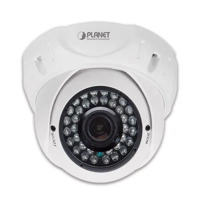 Planet - ICA-4460V - H.265 4MP PoE Dome IR IP Camera with Vari-focal Lens