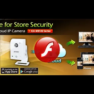 Planet - ICA-W8100 - Wireless Cube Fish-Eye IP Camera