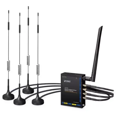 Planet - ICG-2210W-NR-EU - Industrial 5G NR Compact Cellular Wireless Gateway with 2-Port 10/100/1000T