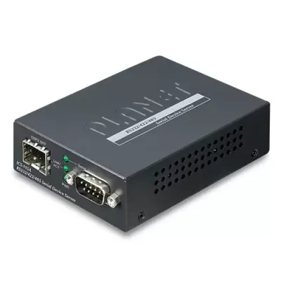 Planet - ICS-115A - RS232/RS422/RS485 Serial Device Server with 1-Port 100BASE-FX SFP