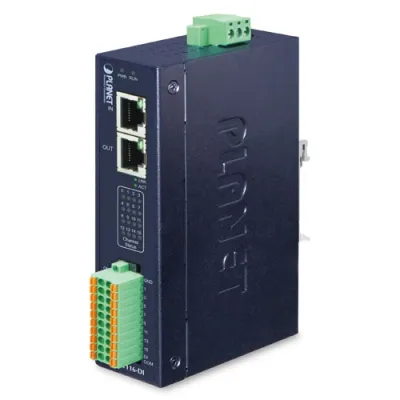 Planet - IECS-1116-DI - Industrial EtherCAT Slave I/O Module with Isolated 16-ch Digital Input (-40 to 75 C)
