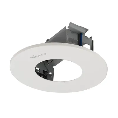 ExacqVision - IFDRECMNT - Mini-Dome Recessed Mount, White