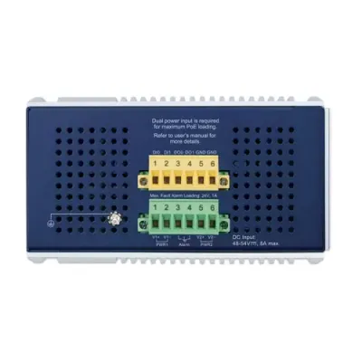 PLANET - IGS-4215-8UP4X - Industrial L2/L4 8-Port 10/100/1000T 802.3bt PoE + 4-Port 10G SFP+ Managed Ethernet Switch