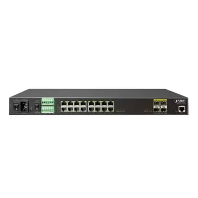 PLANET - IGS-5225-16T4S - Industrial L2+ 16-Port 10/100/1000T + 4-Port 100/1000X SFP Managed Ethernet Switch (-40~75C)