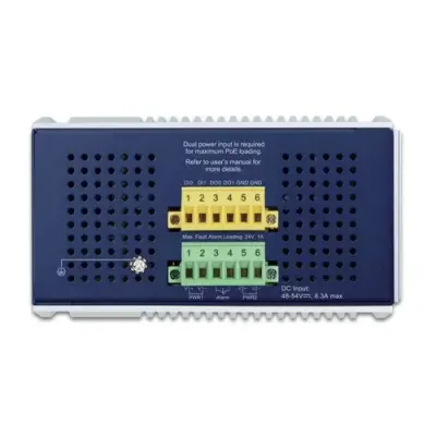 PLANET - IGS-6325-4UP2X - Industrial L3 4-Port 2.5GBASE-T 802.3bt PoE + 2-Port 10G SFP+ Managed Ethernet Switch