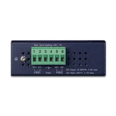 Planet - IGS-801M - IP30 Slim type 8-Port Industrial Manageable Gigabit Ethernet Switch (-40 to 75 degree C)