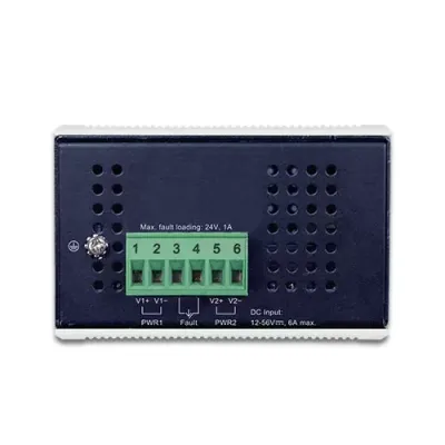 Planet - IGUP-1205AT - Industrial 2-Port 100/1000X SFP to 1-Port 10/100/1000T 802.3bt PoE++ Media Converter ( 802.3bt Type-4, PoH, Legacy mode support, -40 to 75 C, dual 12V~56V DC power boost, PoE Usage LED)