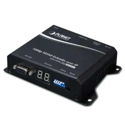 Planet - IHD-210PR - HDMI Extender Receiver over IP with PoE - High Definition Digital Signage