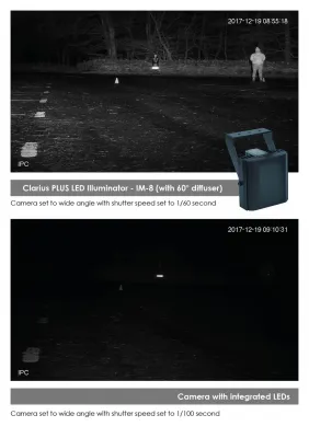 GJD - IM-8-P - Infra-Red Medium Range Clarius Plus PoE+ (.at) LED Illuminator (850nm)