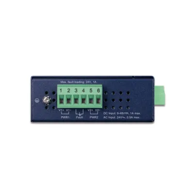 Planet - IMG-2105AT - IP30 Industrial 1-Port RS232/RS422/RS485 Modbus Gateway (1 x 100BASE-FX SFP slot, -40~75 degrees C)