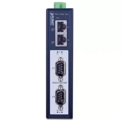 Planet - IMG-2200T - Industrial 2-Port RS232/422/485 Modbus Gateway