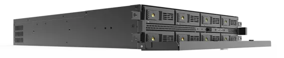 EXACQ - IP04-64T-F2AL - IP 2U Front Accessible recorder with 4 IP cameras licenses (64 max). exacqVision Professional server, client, web/mobile software pre-installed with 3 years software upgrades and hardware warranty. Ubuntu Linux 20.04 on SSD. H
