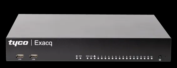 ExacqVision - IP04-06T-GP16 - 6 TB G-Series Desktop PoE Recorder with 16 PoE+ IP Camera Ports