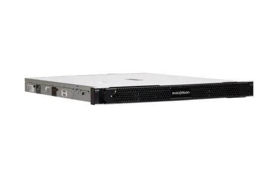 ExacqVision - IP08-64T-R1XL-E - IP 1U Rackmount Redundant X-Series NVR with 8 IP Enterprise Licenses (150 max), 64TB RAID5 Configured Storage (48TB usable). Linux Ubuntu 22.04 LTS OS on Dual SSD RAID1, Redundant Power Supplies, 16GB RAM, Dual 1
