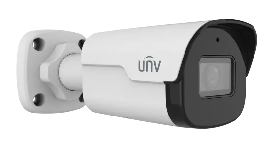 Uniview - IPC2122SB-ADF40KM-I0 - UNV 2MP Mini Bullet Network Camera(LightHunter,Premier Protection,30m IR,WDR,POE,4mm,Build-in MicroPhone,SD)