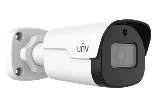 Uniview - IPC2124SS-ADF40KM - UNV 4MP Mini Bullet Network Camera(LightHunter,30m IR,WDR,POE,4mm,Build-in MicroPhone,SD)