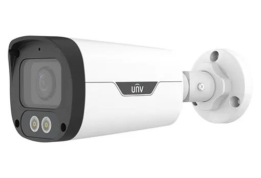 Uniview - IPC2314LE-ADF28KM-WL - UNV 4MP Dual Light Fixed Bullet, 4.0mm, Built-in Mic & Speaker