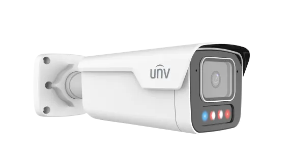 Uniview - IPC2B14SE-ADF28KMC-WP-I1 - 4MP Dual-light Bullet Warning Network Camera