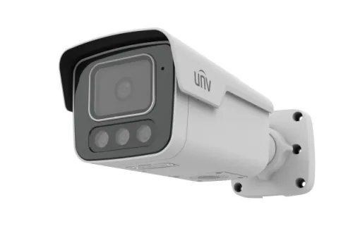 Uniview - IPC2B15SS-ADF40KMC-I1 - UNV 5MP Tri-guard 2.0 Bullet, 4.0mm(F1.0, Red&Blue light, Alarm&Audio interfaces)