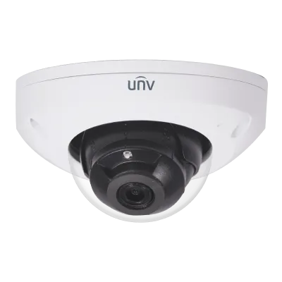 Uniview - IPC314SR-DVPF28 - 4MP Network Fixed Mini Dome Camera 2.8mm,30m IR,WDR