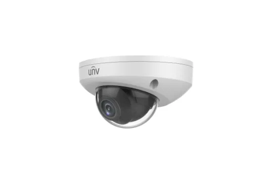 Uniview - IPC318SR3-ADF28KM-G - 8MP Network Fixed Mini Dome(2.8mm,30m IR, UMD,LightHunter, WDR,SD Slot,3 Axis,PoE,Built-in MicroPhone,Audio)