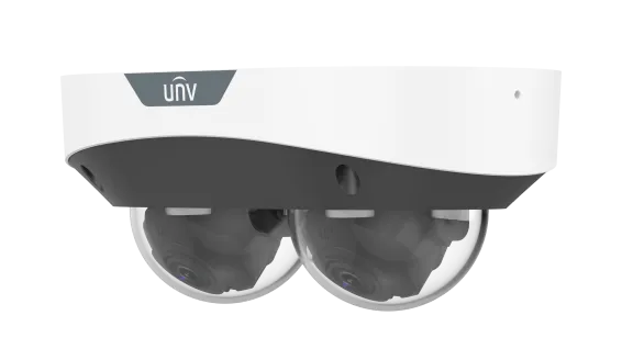 Uniview - IPC3222SS-ADF28K-I1 - UNV 2MP Dual Lens Non-Splicing Dome Camera, 2.8mm