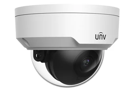 Uniview - IPC322SB-DF28K-I0 - 2MP LightHunter Fixed IR Dome Network Camera, 2.8mm