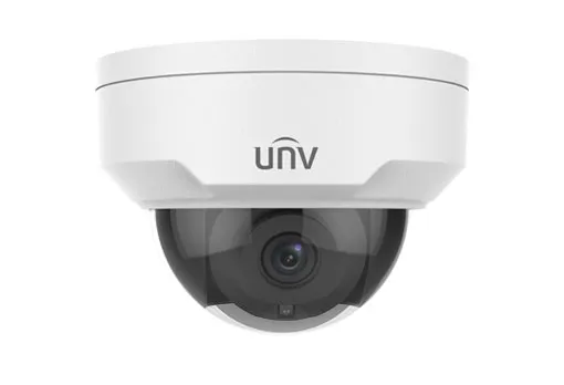 Uniview - IPC322SR3-DVPF40-C - UNV 2MP Network IR Fixed Dome(4mm,WDR,30m IR,PoE,SD Slot,Audio,Alarm,3 Axis,H.265)