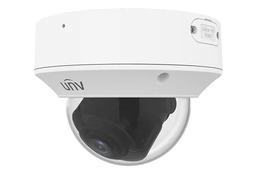 Uniview - IPC3235SA-DZK - UNV 4MP Motorized VF Network IR Dome Camera(Super LightHunter, Built in AI algorithm, 2.8-12mm,WDR,PoE,RJ45,SD Slot,Full cable,Bracket)