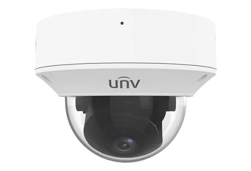 Uniview - IPC3235SA-DZK - UNV 4MP Motorized VF Network IR Dome Camera(Super LightHunter, Built in AI algorithm, 2.8-12mm,WDR,PoE,RJ45,SD Slot,Full cable,Bracket)