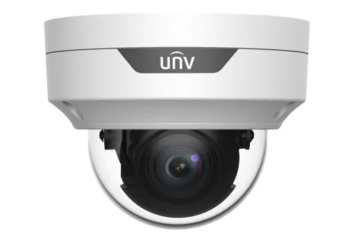 Uniview - IPC3535SR3-DVPZ-F - UNV 5MP Fixed Dome Network Camera(WDR,Full Cable,PoE,RJ45,Motorized VF 2.7-13.5mm,30m IR,SD)
