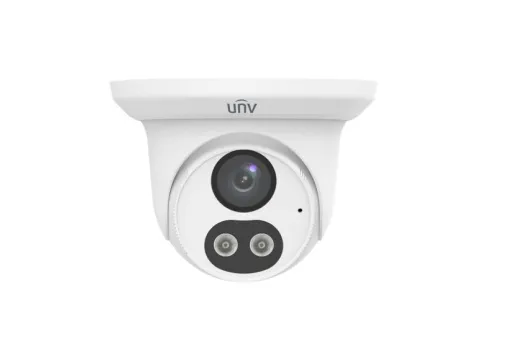 Uniview - IPC3614LB-AF28K-DL - UNV 4MP Dual Light Fixed Turret, 2.8mm, Built-in Mic（No UMD）