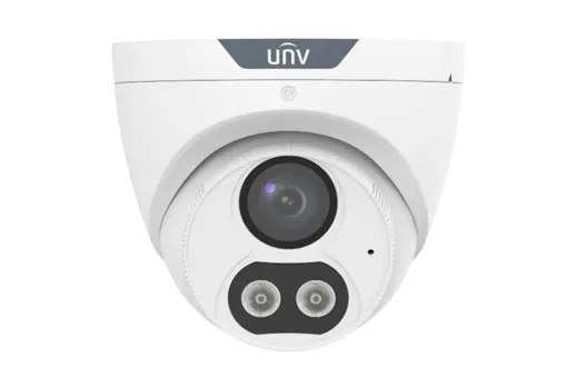 Uniview - IPC3614SR-ADF28KMC-DL-H - UNV 4MP Dual Light Fixed Turret, 2.8mm, Built-in Mic & Speaker