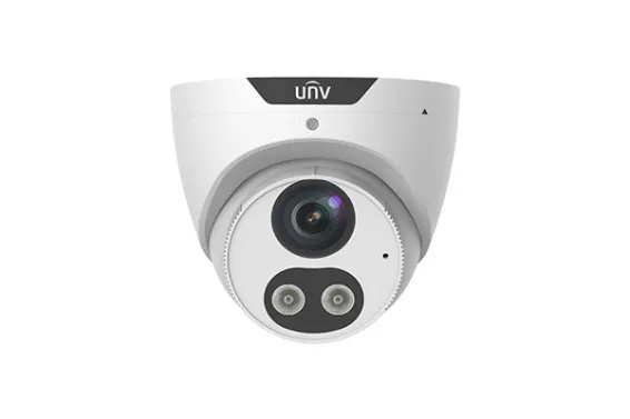 Uniview - IPC3615SB-ADF40KMC-I0 - 5MP Tri-Guard Fixed Dual-light Turret Network Camera, 4.0mm