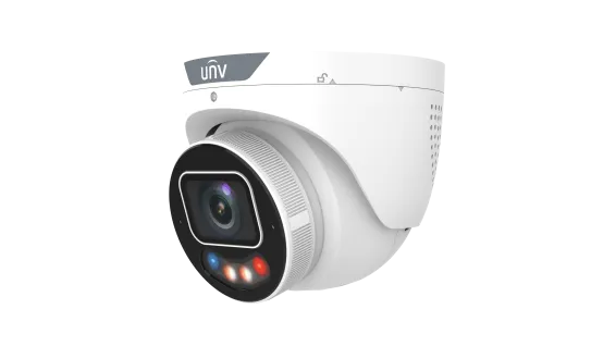 Uniview - IPC3634SE-ADZKMC-WP-I1 - 4MP OwlView Plus Tri-Guard VF Dual-light Turret Network Camera