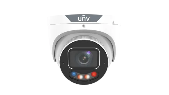 Uniview - IPC3634SE-ADZKMC-WP-I1 - 4MP OwlView Plus Tri-Guard VF Dual-light Turret Network Camera