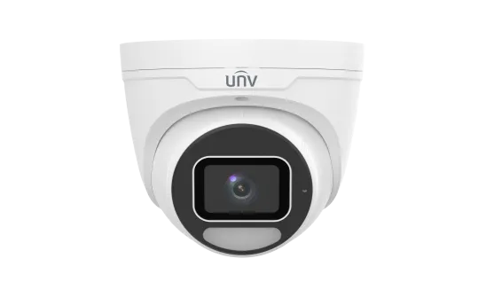 Uniview - IPC3638SE-ADF40K-WP-I1 - UNV 8MP White Light Wise-ISP Turret, 4.0mm, 1/1.2@F1.0