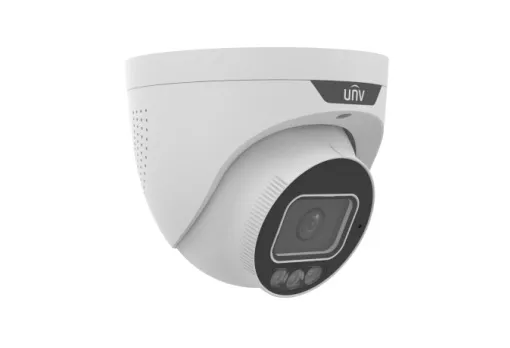 Uniview - IPC3638SS-ADF40KMC-I1 - UNV 8MP Tri-guard 2.0 Turret(F1.0, Red&Blue light, Alarm&Audio interfaces)