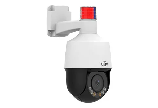 Uniview - IPC672LR-AX4DUPKC - UNV 2MP Light&Sound Alarm PTZ Camera (2.8mm-12mm, Two-Way Audio, Starlight, Auto Tracking)