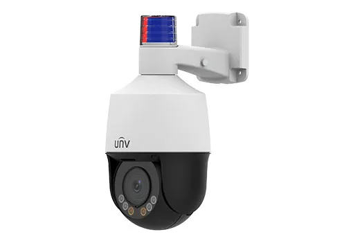 Uniview - IPC672LR-AX4DUPKC - UNV 2MP Light&Sound Alarm PTZ Camera (2.8mm-12mm, Two-Way Audio, Starlight, Auto Tracking)
