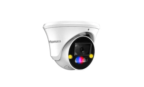 Homaxi - IPC6TF4R8-AD-TPMSCR - 8MP Active Deterrence Fixed Turret Network Camera