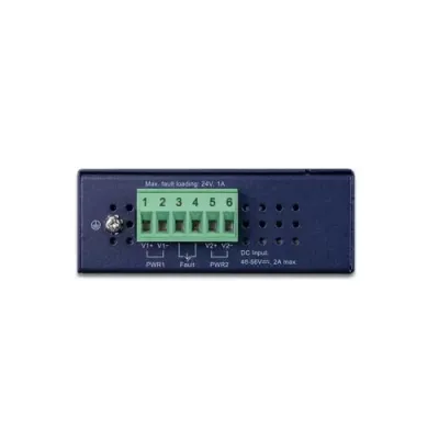 PLANET - IPOE-171-60W - Industrial Single-Port Multi-Gigabit 802.3bt PoE++ Injector (60W, -40~75C, 48~56VDC)