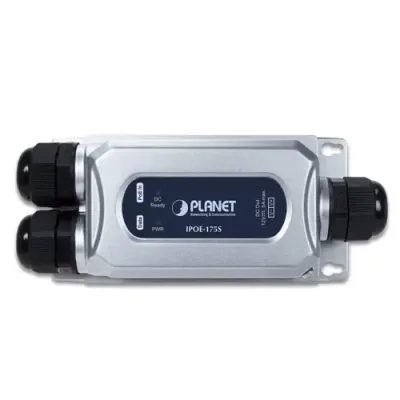 PLANET - IPOE-175S - Industrial IP67 802.3bt PoE++ Splitter (DC 12V, -40~75C)