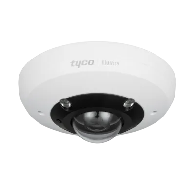 ExacqVision - IPS12-F27-OI02 - Illustra Pro Gen2 12MP Fisheye, 1.5mm, Outdoor, Vandal, Clear, White, IR, WDR