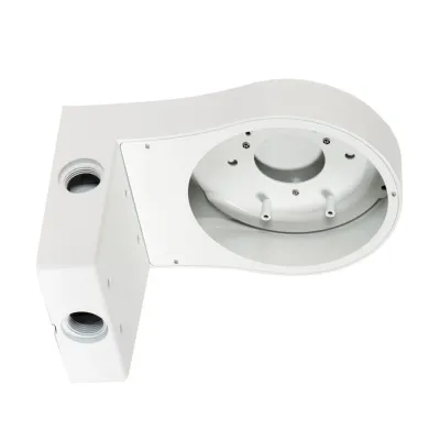 ExacqVision - IPSMDWALL3 - Mini-Dome Wall Mount, White