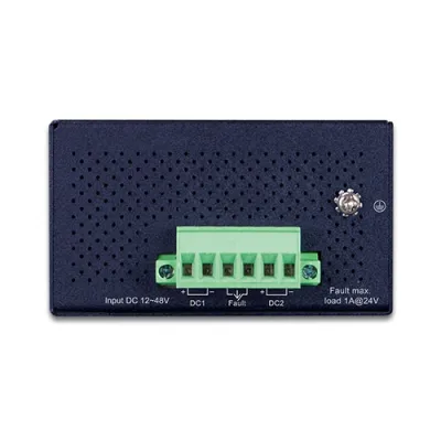 Planet - ISW-514PTF - IP40 4-Port 10/100TX 802.3at PoE + 1-Port 100FX SFP Industrial Fast Ethernet Switch