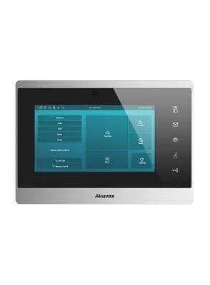 Akuvox - IT82W - Indoor Monitor with Programmable Soft-touch Buttons Standard version