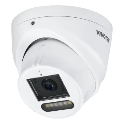 Vivotek - IT9383-HVW - VIVOTEK C-Series IT9383-HVW  5MP Outdoor AI Turret Fixed Lens Camera Dual-Light NDAA TAA