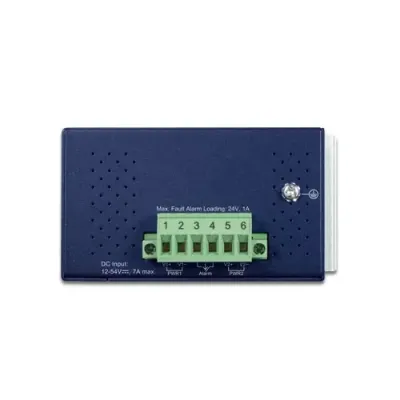 Planet - IXT-900-2X - IP40 Industrial 2-Port 10G/1GBASE-X SFP+ Managed Media Converter(-40 to 75 C,)