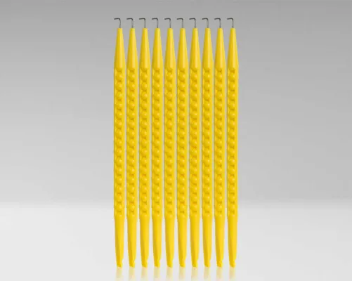 Jonard - JIC-22035NT/10 - Probe Pick, Yellow W/Out Shrink Tubing - (Pack of 10)